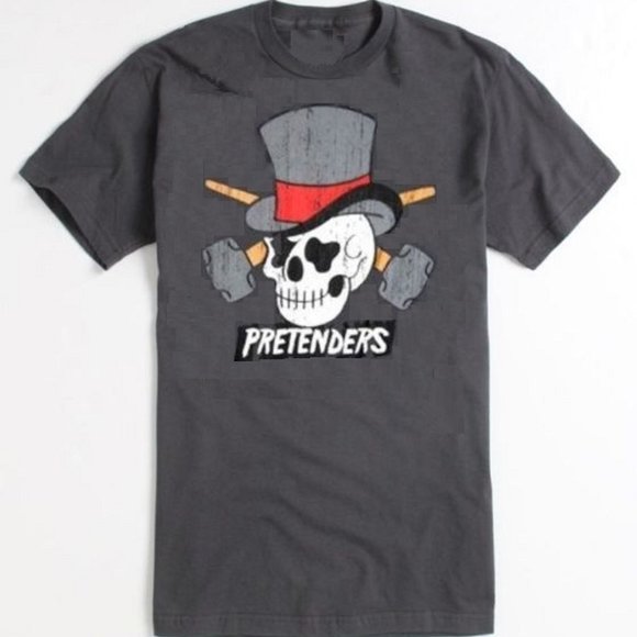 Pretenders Skull New Wave alternative punk rock Official T-Shirt 3XL XXX NWT - Picture 1 of 2